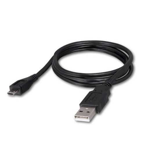 USB кабель Olmio microUSB 1м Black фото 