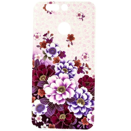 

Накладка силиконовая Goodcase Huawei Honor 8 Pro Цветы