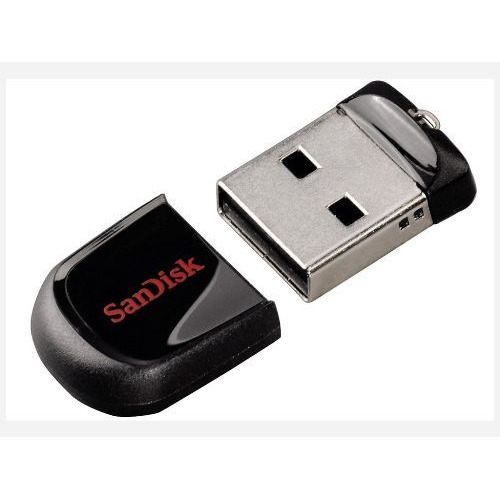 USB флешка SanDisk Cruzer Fit (16Gb) Black фото 