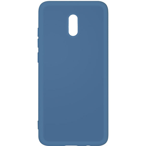 Накладка силиконовая BoraSCO Microfiber Case Xiaomi Redmi 8A Blue фото 