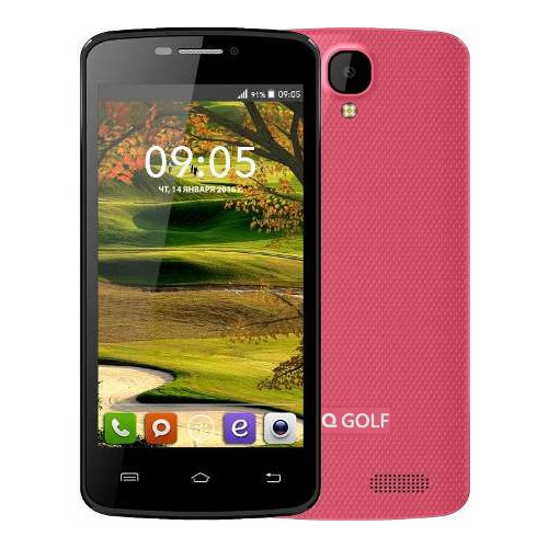 

Телефон BQ BQS-4560 Golf Pink