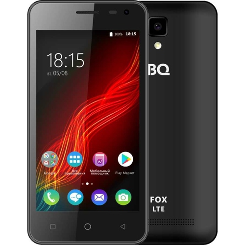 Телефон BQ 4500L Fox LTE Black фото 