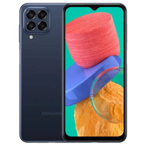Телефон Samsung M336B/DS Galaxy M33 128Gb Ram 8Gb Blue фото 