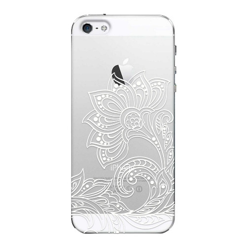 

Накладка пластиковая Deppa Art Case iPhone 5/5S Boho Цветок