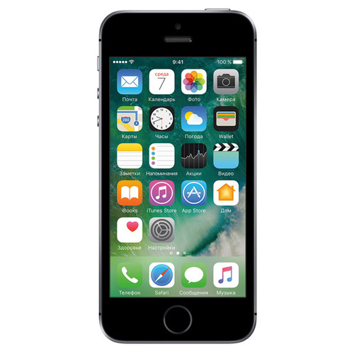 Смартфон Apple iPhone SE 128Gb Space Grey фото 