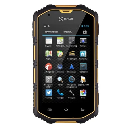 Телефон Senseit R390 Black Yellow фото 