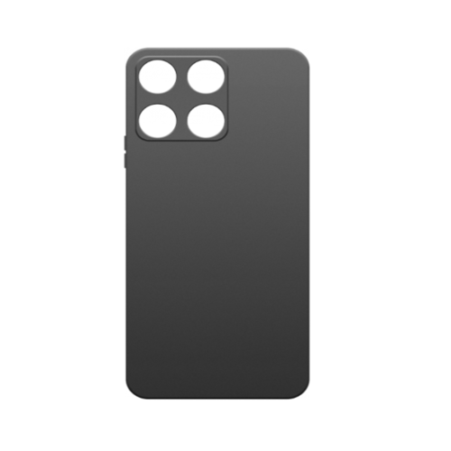 Накладка силиконовая BoraSCO Silicone Case Honor X6a матовая Black фото 