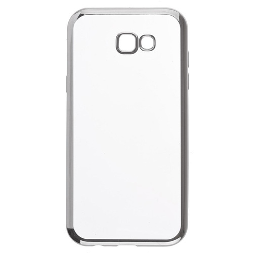 

Накладка силиконовая skinBox chrome Samsung Galaxy A7 (2017) Dark Silver