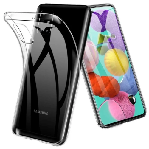 Накладка силиконовая Deppa Gel Case Samsung Galaxy A51 Clear фото 
