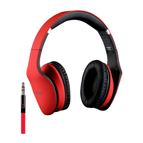 

Стерео компьютерная гарнитура InterStep HDP-200 с микрофоном + адаптер для ПК Red