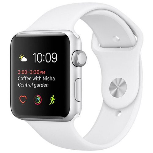 Умные часы Apple Watch Series 2 38mm Aluminum Case with Sport Band Silver фото 