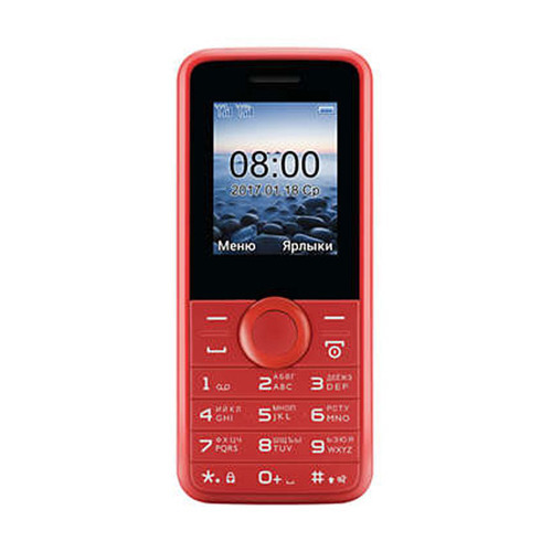 

Телефон Philips E106 Red