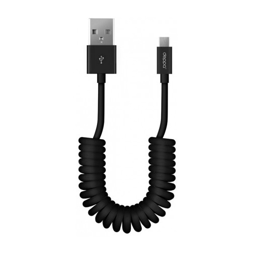 USB кабель Deppa microUSB витой 1.5м Black фото 