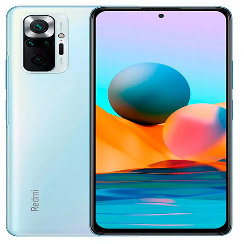 Телефон Xiaomi Redmi Note 10 Pro 128Gb Ram 6Gb Blue фото 