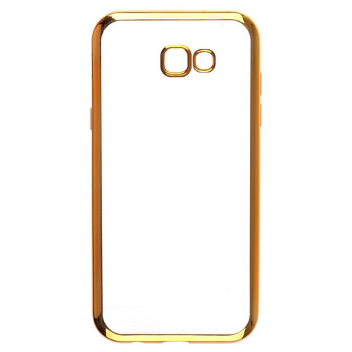 

Накладка силиконовая skinBox chrome Samsung Galaxy A7 (2017) Gold