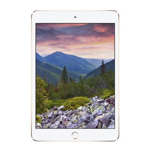 Планшет Apple iPad mini 3 16Gb WI-FI (Apple A7/7.87"/16Gb)A1599 Gold фото 