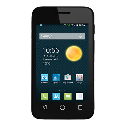 Телефон Alcatel OT-4027D PIXI 3(4.5) Volcano Black фото 