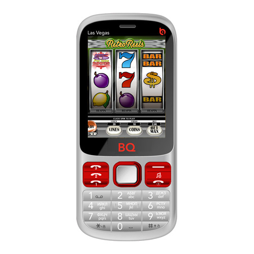 Телефон BQ BQM-2601 Las Vegas White фото 