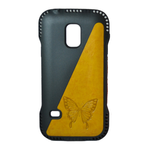 

Накладка пластиковая Samsung G800 Galaxy S5 mini Бабочка Yellow