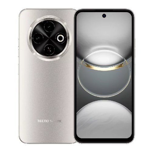 Телефон Tecno Spark 30C 128Gb Ram 6Gb Titanium Gold фото 
