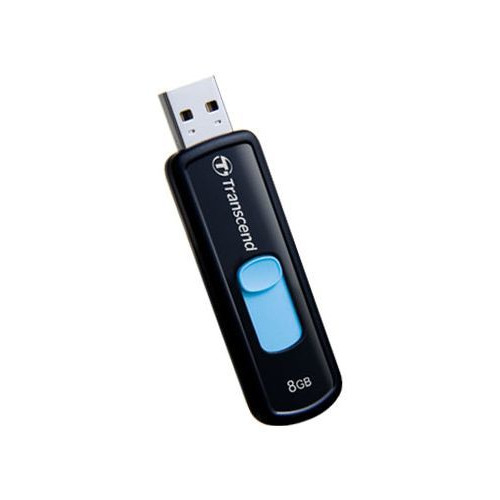 USB флешка Transcend JetFlash 500 (8Gb) черная фото 