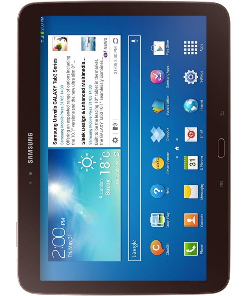 Планшет Samsung P5200 Galaxy Tab 3 (Dual-Core/10.1"/1Gb/16Gb) Gold Brown фото 