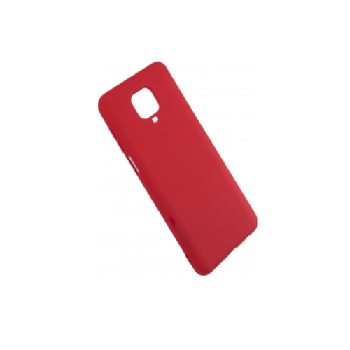 Накладка силиконовая BoraSCO Microfiber Case Xiaomi Redmi Note 9 Red фото 