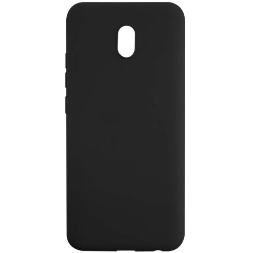 Накладка силиконовая BoraSCO Microfiber Case Xiaomi Redmi 8A Black фото 
