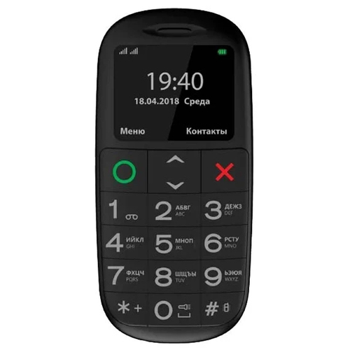 Телефон Vertex C312 Black White фото 
