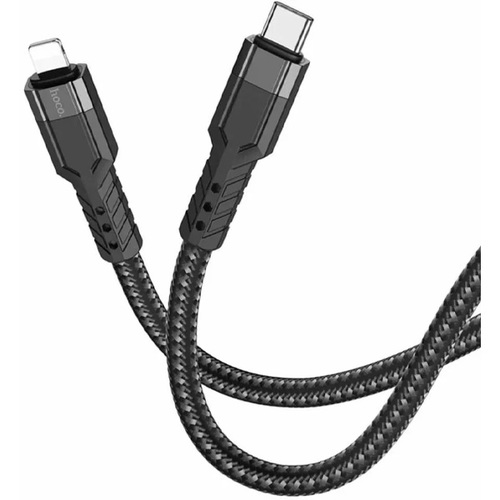 USB кабель Hoco U110 USB C - Lightning 20W Black фото 
