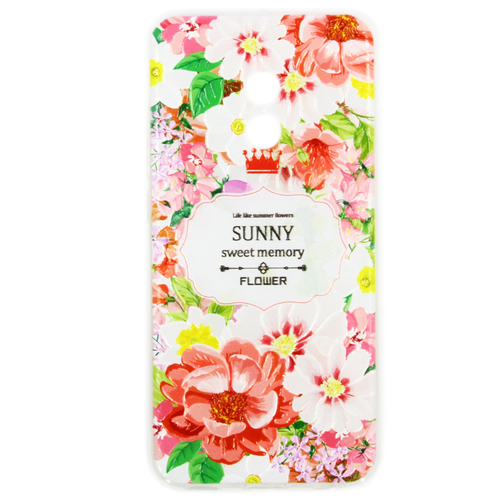 Накладка силиконовая Goodcase Meizu Pro 6 Цветы №3 фото 