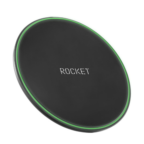 ЗУ беспроводное Rocket Disc 15W Black (RWL501BL15DS-AD) фото 