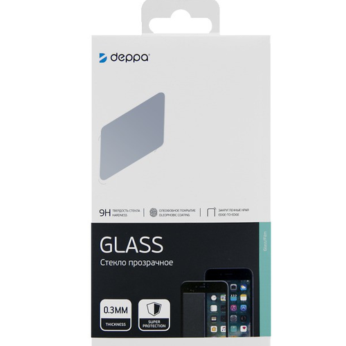 Защитное стекло Deppa Huawei P40 Lite E 0.3mm Black фото 