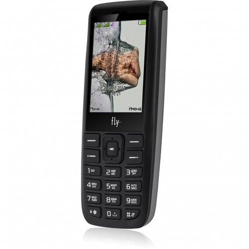 Телефон Fly FF247 Black фото 