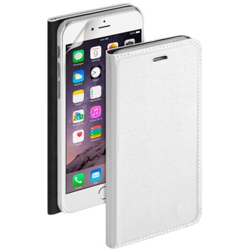 

Чехольчик - книжка Deppa Wallet Cover и защитная пленка iPhone 6 Plus PU White