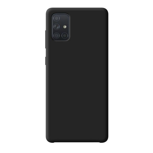 Накладка силиконовая Deppa Liquid Silicone Case Samsung Galaxy A71 Black фото 
