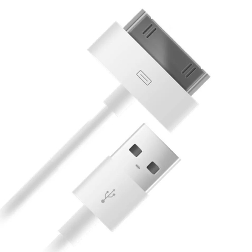 USB кабель BB 004-001 30-pin 1м White фото 
