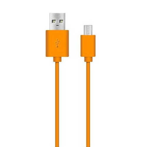 USB кабель Nobby DT-005 microUSB 1м Orange фото 