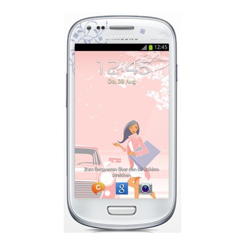 Телефон Samsung I8190 Galaxy S III mini 8Gb La Fleur White фото 