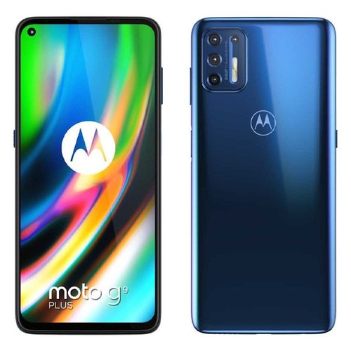 Телефон Motorola Moto G9 Plus Navy Blue фото 