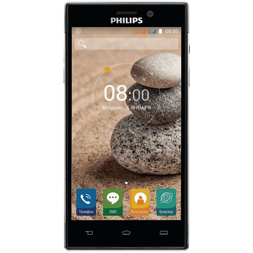Телефон Philips Xenium V787+ Black фото 