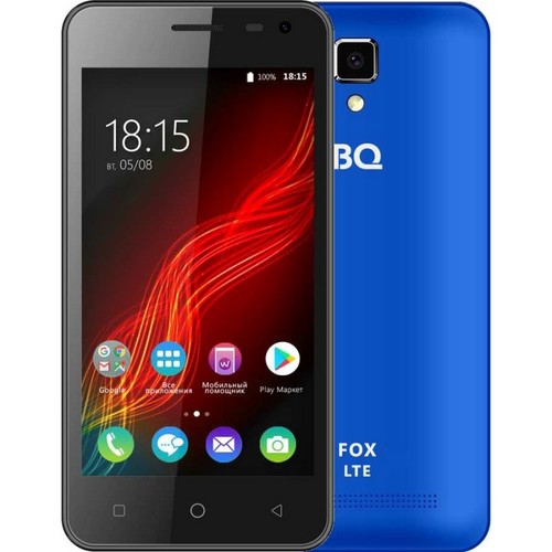 Телефон BQ 4500L Fox LTE Blue фото 