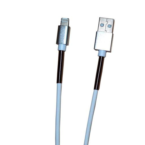USB кабель Marvo UC-047 Lightning+microUSB 1m White-Silver фото 