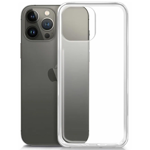 Накладка силиконовая BoraSCO iPhone 13 Pro Clear фото 