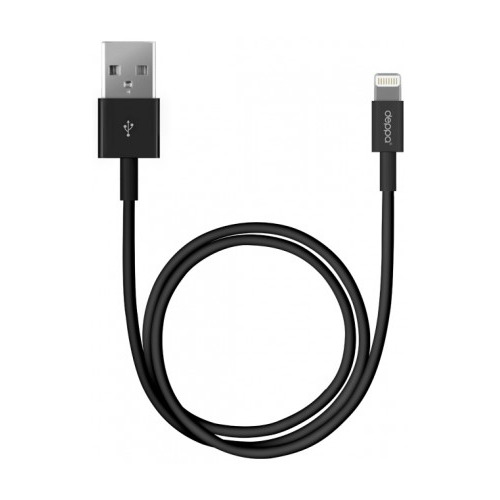 USB кабель Deppa  Apple 8-pin 1.2м Black фото 