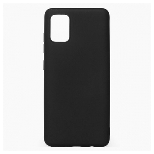 Накладка силиконовая BoraSCO Microfiber Case Samsung Galaxy M31S Black фото 