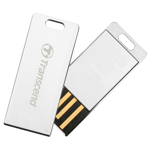 USB накопитель Transcend JetFlash T3s (4Gb) Silver фото 