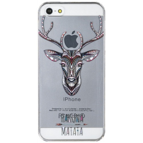 

Накладка пластиковая Deppa Art Case iPhone 5/5S Hakuna Matata Олень