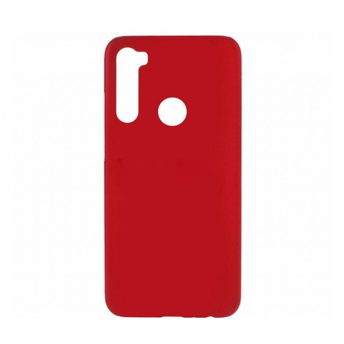 Накладка силиконовая BoraSCO Microfiber Case Xiaomi Redmi Note 8T Red фото 