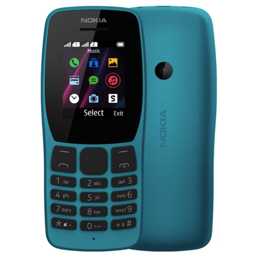 Телефон Nokia 110 Blue фото 